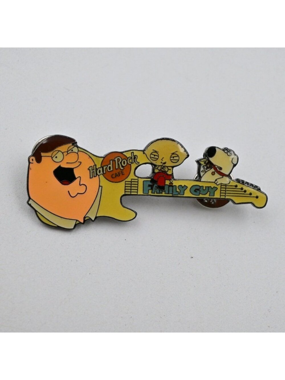 Family Guy Hard Rock Cafe Inspired Guitar Pin